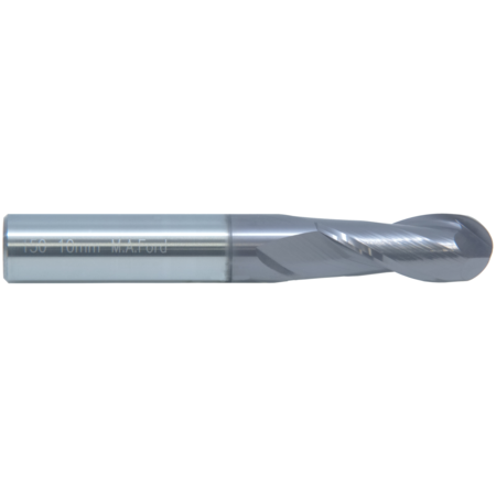 M.A. FORD Tuffcut Gp 2 Flute Ball Nose End Mill, 3/4 15075000A